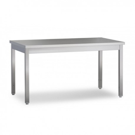 Tavolo inox aperto P 700 e L 2100