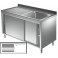 Lavatoio armadiato goc. sx - Prof 700 L 120 - 1 vasca