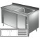 Lavatoio armadiato goc. dx - Prof 700 L 180 - 2 vasche