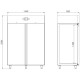 OASIS 1400 Lt +2 +8°C GN 2/1 PC UR