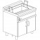 FRIGGITRICE GAS LT. 45 - 1 Vasca 44 Kw