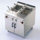 FRIGGITRICE ELETTRICA TRIFASE LT. 25+25 - 2 Vasche 39 Kw / cm 80x90x90h