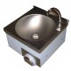 Lavello Lavamani 40x40 completo di rubinetteria in acciaio inox